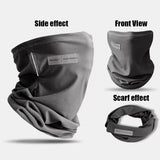 Summer 3D Ice Silk Masks Anti-UV Quick-drying Face Covering Sunscreen Breathable Unisex Simple Neck Protection Hanging Ear Scarf
