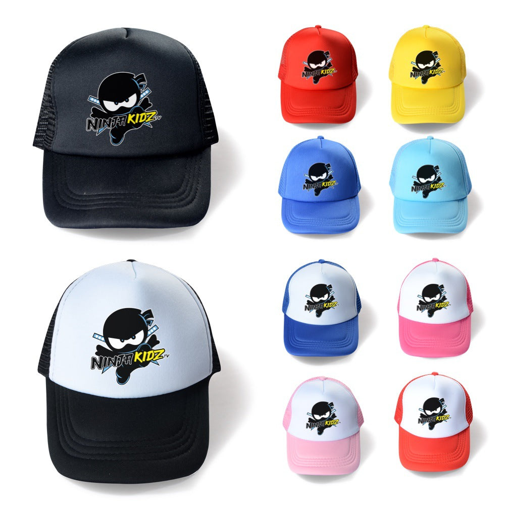 Casquette de baseball ajustable pour enfants, style hip-hop, à rabat, pour garçons et filles, nouveauté 2024