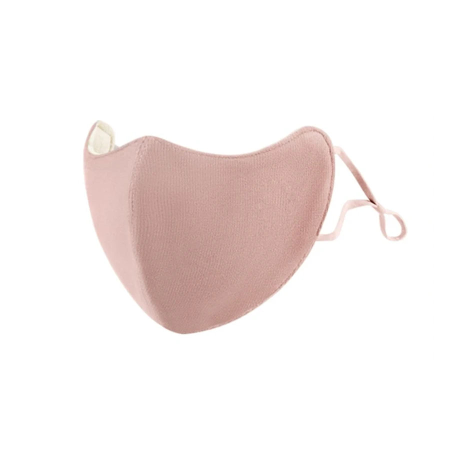 Masque facial tendance et respirant pour femme, de haute qualité, lavable, réutilisable, anti-poussière, coupe-vent, pour l'hiver