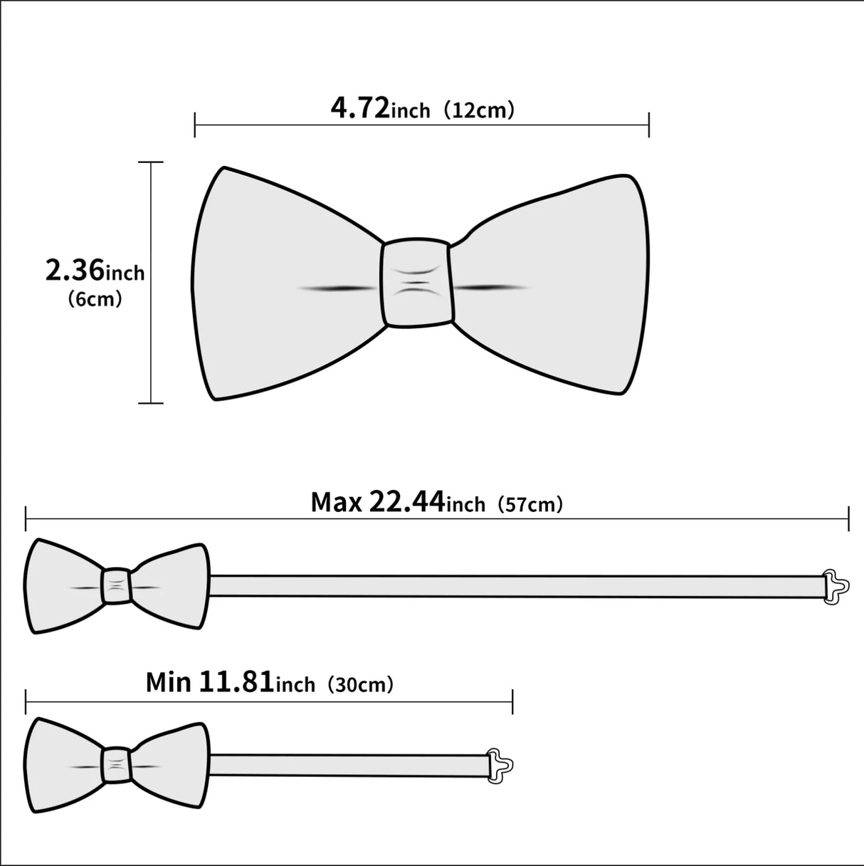 Hi-Tie Nœud papillon rayé noir et rouge pour homme, mouchoir, boutons de manchette, en soie pré-nouée, pour soirée d'affaires masculine, vente en gros