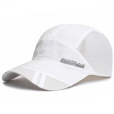 Casquette de baseball en maille pour homme et femme, chapeau de soleil avec visière, respirant, séchage rapide, pour l'extérieur, la pêche, la randonnée, la course à pied, le sport, tendance