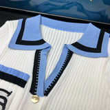 YuooMuoo Chic Fashion Sexy Wrap Hips Knitted Maxi Dress Women Brand Fashion Embroidery Sweater Dress Elegant Office Lady Vest