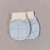 Lot de 5 paires de gants pour nouveau-né, moufles anti-rayures, en coton, unisexes, pour garçons et filles, de 0 à 3 mois
