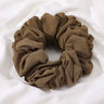 Elastics Chiffon Hair Band Solid Color Big Circle Scrunchies for Women Girl Ponytail Holder Hair Rope Hairband Hair Accessoires