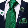 Cravate rose cachemire avec broche en soie, élégante cravate de mariage pour homme, bouton de manchette pratique, mode affaires fête, créateur de cravate haute
