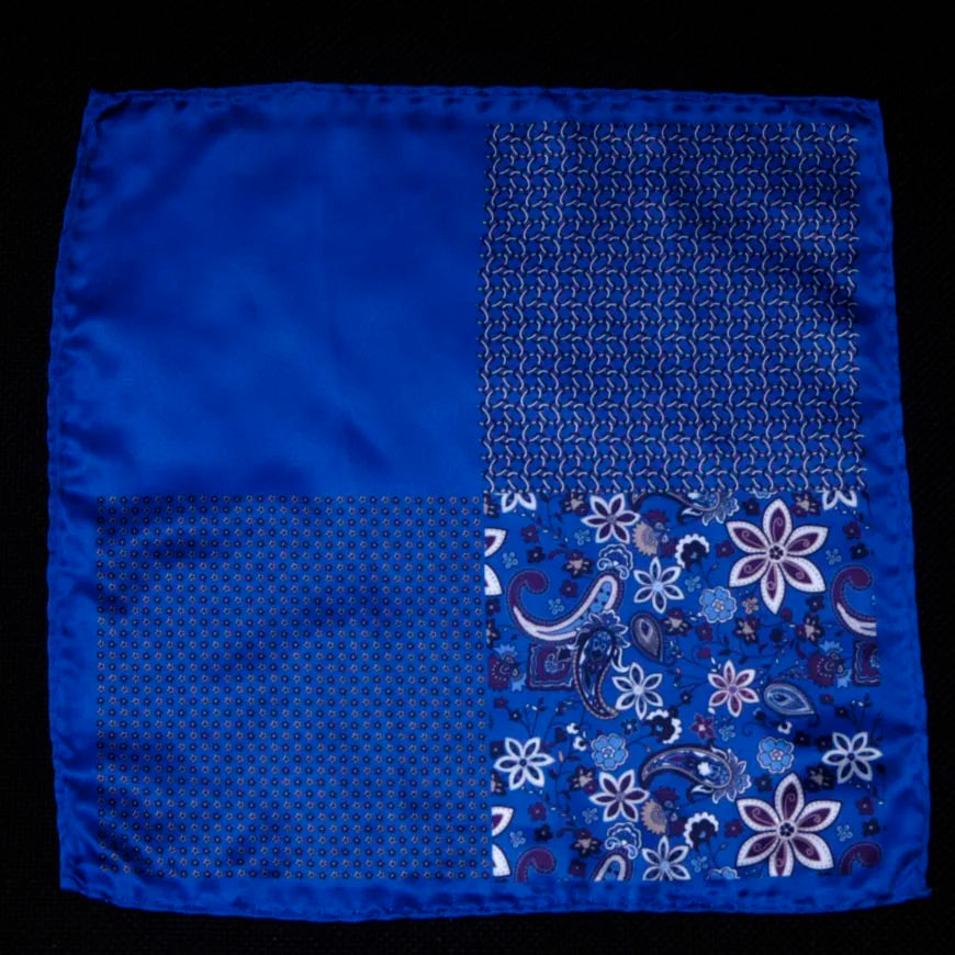 Mouchoir de poche de luxe pour homme, accessoire en soie, mouchoir de poche, foulard de poche, motif cachemire, pois, fête, mariage, bal de promo