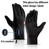 Hot Winter Gloves For Men Women Touchscreen Warm Outdoor Cycling Driving Motorcycle Cold Gloves Windproof Non-Slip Womens Gloves