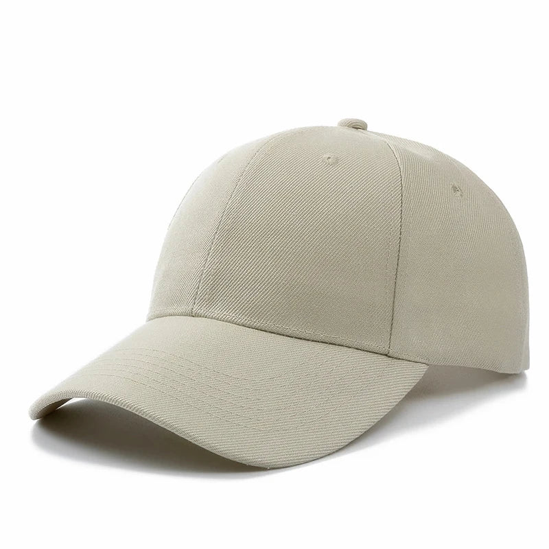 Unisex Cap Casual Plain Baseball Cap Adjustable Snapback Hats For Women Men Hip Hop Cap Street Dad Hat