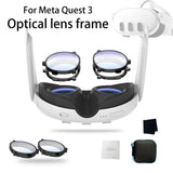 For Quest 3 lens Magnetic eyeglass frames anti-blue light optical lenses protection VR accessories for Oculus/Meta Quest 3