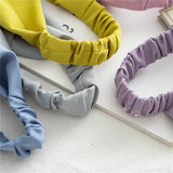 Headbands Cute Women Elastic Hair Accessories Bandana Turban Headwrap Triangle Hair Scarf