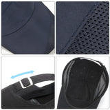 Casquette de baseball en maille pour homme et femme, chapeau de soleil avec visière, respirant, séchage rapide, pour l'extérieur, la pêche, la randonnée, la course à pied, le sport, tendance
