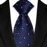 Cravate classique en cachemire pour homme, motif floral de luxe, motif à pois, 8 cm, jacquard, pour homme, pour affaires, mariage, fête, accessoire de tous les jours