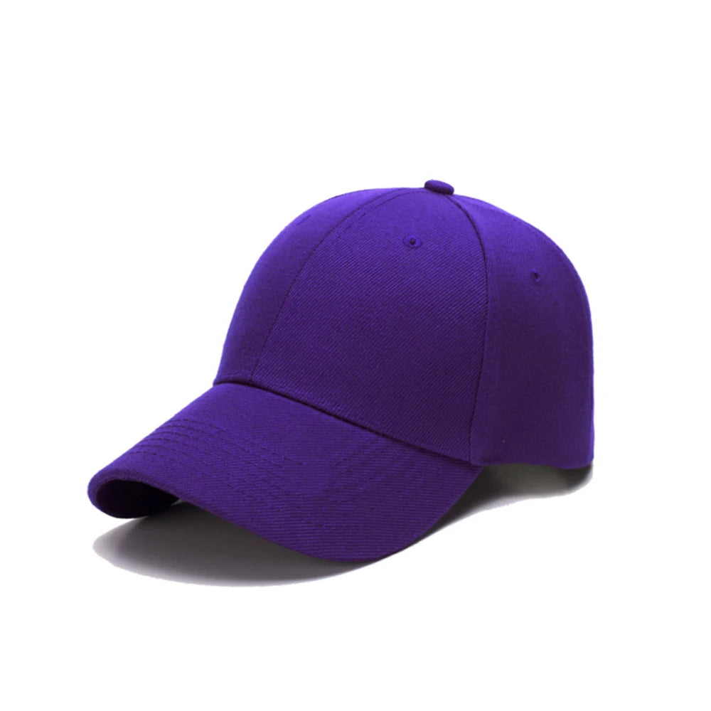 Casquettes d'été à visière pour enfants, casquettes de baseball pour étudiants, garçons et filles, couleur unie, en coton, réglables, snapback, style hip-hop, chapeau de soleil