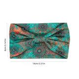 Bohemian Hair Bands in Europe and America, Dotted with Datura Flowers, Elastic and Sweat Absorbent, and Fashionable Headdrdresse