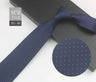 Cravate à fleurs en grille, tissée en gros, 8 cm, accessoires de mariage, bleu, homme, pois, cachemire, convient aux groupes, fêtes, bureau