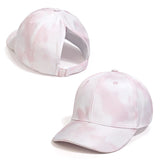 Casquette de baseball tendance couleur bonbon pour enfants, protection solaire, chapeau pour garçons et filles, casquette de voyage réglable à visière, chapeau à queue de cheval haute pour enfants