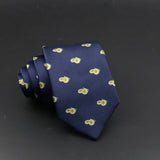 Cute Cartoon Pattern Animal Floral Printed Tie For Men Narrow Slim NeckTie Wedding Red Navy Party Ties Cravat Accessories Gifts
