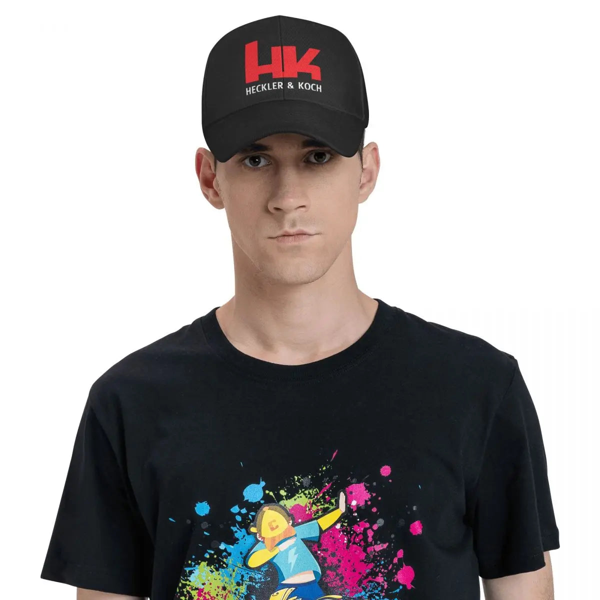 Casquettes Heckler And Koch pour hommes et femmes, casquettes de camionneur à la mode avec logo HK, casquettes réglables à rabat, casquettes de baseball de haute qualité