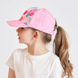Casquette de baseball tendance couleur bonbon pour enfants, protection solaire, chapeau pour garçons et filles, casquette de voyage réglable à visière, chapeau à queue de cheval haute pour enfants