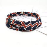 Women Headband New Fashion Hair Bands Bohemian Cross Elastic Hair Band For Ladies Black Purple Female Head band Hair Accessories