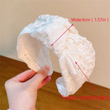 knotted Wide Headbands For Women Girls Headwear Fashion Embroidery Fabric Hairbands Female Hair bands Hoop Hair Accessories