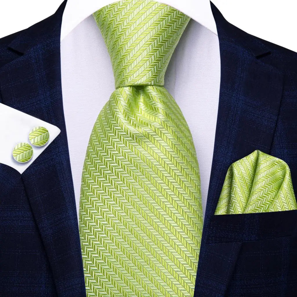 Cravates pour hommes 2023, nouvelle mode pour hommes, 8,5 cm, pochette, boutons de manchette, accessoires de mariage, créateur de cravates Hi-Tie, vente en gros