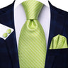 Cravates pour hommes 2023, nouvelle mode pour hommes, 8,5 cm, pochette, boutons de manchette, accessoires de mariage, créateur de cravates Hi-Tie, vente en gros