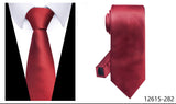 100% Silk Brand Purple Tie Men Necktie High Quality Mix Colors Silk 7.5 cm Gravatas Accessories Wedding April Fool's Day