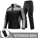 Motorcycle Raincoat Men Women Waterproof 100% Motorcycle Rider Raincoat Suit Moto Raincoat Rain Coat Jacket Pants Biker Rain Set