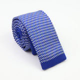 Cravates classiques en tricot pour hommes, cravates décontractées, à pois, à carreaux, pour loisirs, chaudes, pour affaires, mariage, largeur 6 cm