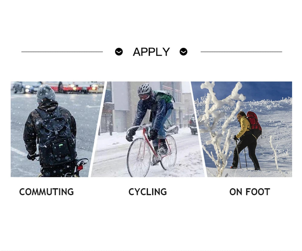 Hot Winter Gloves For Men Women Touchscreen Warm Outdoor Cycling Driving Motorcycle Cold Gloves Windproof Non-Slip Womens Gloves