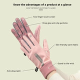 NEW Winter gloves men women Windproof Non-slip Touch Screen Warm Mittens,For Outdoor Cycling,Driving,Skiing,Running