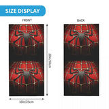 Bandana tour de cou coupe-vent motif araignée pour homme et femme