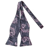 Hi-Tie Ensemble nœud papillon en soie pour homme, mouchoir et boutons de manchette, bleu, rouge, or, noir, blanc, jacquard, nœud papillon, mariage, affaires