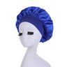 Women's Satin Solid Wide-brimmed Sleeping Hat Night Sleep Cap Hair Care Bonnet Nightcap For Women Men Unisex Cap bonnet de nuit