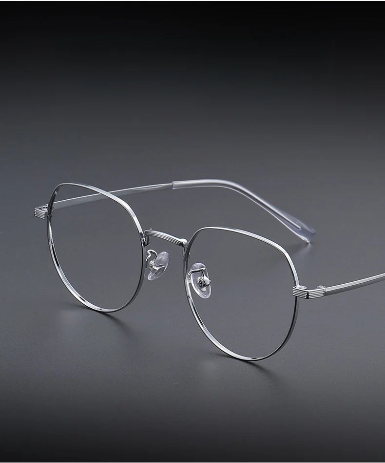 DIEDIESEE New Anti Blue Light Men's And Women's Titanium Frame Can Be Paired With Myopia Optical Prescription Glasses Frame 1901