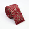 Cravates classiques en tricot pour hommes, cravates décontractées, à pois, à carreaux, pour loisirs, chaudes, pour affaires, mariage, largeur 6 cm