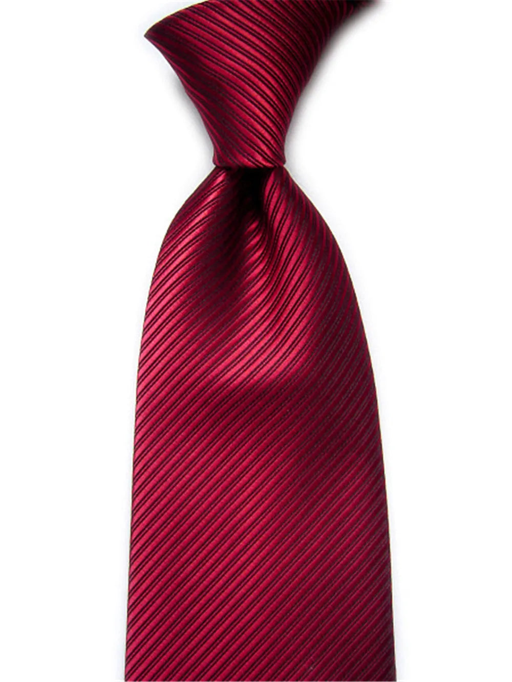 Cravates tendance pour hommes et femmes, 10 cm, 4 pouces, accessoires de mariage, cravate en soie, couleur unie, rayée, noir, bleu, rouge, blanc, violet