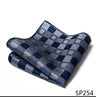 Vangise Brand Newest style  Silk Hanky Man Floral Gray Fit Business lover's day Pocket Square Handkerchiefs
