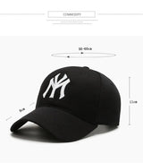Casquettes de baseball à broderies tendance pour femmes et hommes, casquettes snapback, visières, chapeau de soleil, unisexe, réglables, en coton