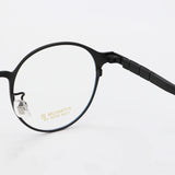 Pure Titanium Glasses Frame for Men Retro Round Prescription Eyeglasses Frames Women 2022 Vintage Myopia Optical Male Eyewear