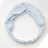 Clearance Fresh Colorful Turban Headbands Women Spring Summer Chiffon Headband Head Wrap Wide Lattice Hairband Hair Accessories