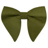 GUSLESON Fashion Pink Champagne Blue Solid Bow Tie For Men Classic Big Bowtie For Party Wedding Bowknot Adult Mens Tie