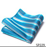 Vangise Brand Newest style  Silk Hanky Man Floral Gray Fit Business lover's day Pocket Square Handkerchiefs