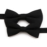 High Quality Mens Solid Color Bowtie Set For Men Children Wedding Party Dinner Accessory Pink Orange Father-son Bow Tie Gift