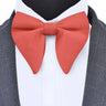 New Big Bow Ties Men's Solid Bowtie Red Black Yellow Fashion Bowknot For Men Wedding  Party Accessories