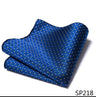 Vangise Brand Newest style  Silk Hanky Man Floral Gray Fit Business lover's day Pocket Square Handkerchiefs