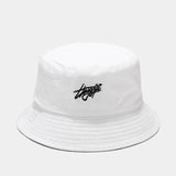 Hats, Female Letters, Fisherman's Hats, Trendy Casual And Versatile, Double-Sided Basin Hats, Men's Sunhats In All Seasons