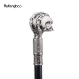Skull Head Big Tooth Steampunk Walking Stick with Hidden Plate Self Defense Fashion Cane Plate Cosplay Crosier Stick 93cm