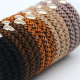 15Pcs Hair Ties for Women, Hair Elastics for Thick Hair, Strong Stretchy Ponytail Holders, No Slip No Damage No Crease Hai